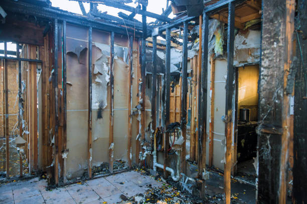 Professional Emergency Fire Cleanup technician working in Geneva, AL